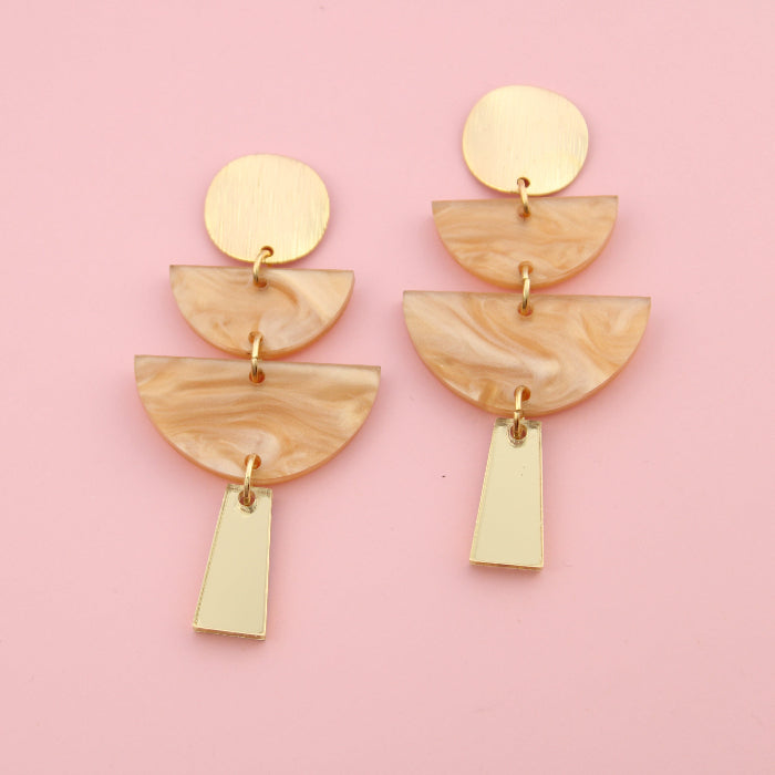 PEACHY DREAM DROPS OORBELLEN
