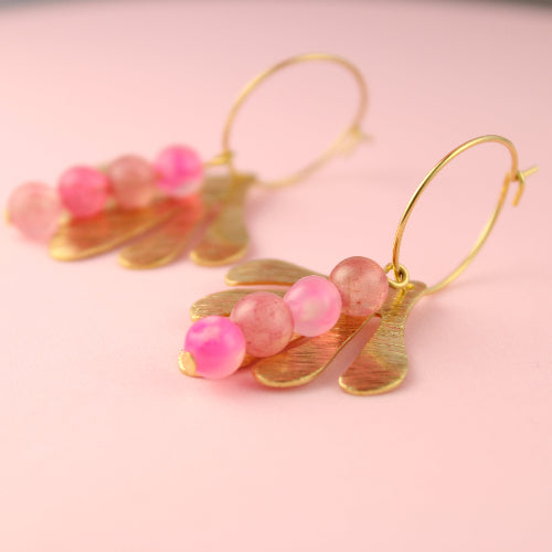 BLUSH BLOOM OORBELLEN