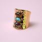 TREASURE DOME RING MET EDELSTENEN