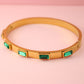 EMERALD VIBES BANGLE