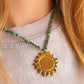 EMERALD SUNBURST KETTING