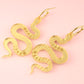 MOONLIT SERPENT OORBELLEN