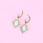 SUNBURST DANGLE OORBELLEN